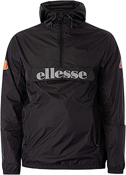 Ellesse Men's Acera Pullover Jacket, Black, XS at Amazon Men's